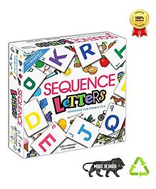 NEGOCIO Sequence Letters Board Game - Multicolor