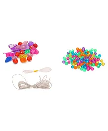 Simba Jewellery Beads Multicolor - Pack of 1000