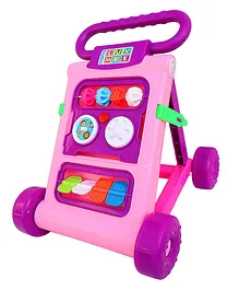 Toyshine My First Step Baby Activity Push and Pull Walker - Pink