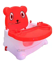 Toyshine Multipurpose Baby Booster Seat, Swing, Feeding High Chair, Red