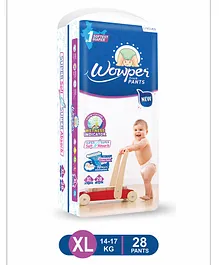 Wowper Fresh Pant Style Diapers Extra Large Size - 28 Pieces