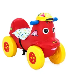 Girnar 3 in 1 Duck Ride On - Yellow Red