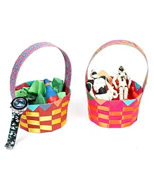 Kidsy Winsy DIY Weave Your Basket Kit - Multicolour