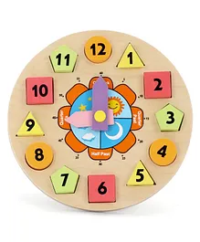 Hilfie Clock Puzzle Pack of 13 - Multicolor 
