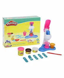 Play Doh Softy Ice Cream Swirl - Multicolor