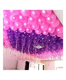 Khurana Decorative Balloon Purple Pink - Pack of 50