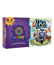 LUMA WORLD Terra Loop All-in-One Educational Activity Kit 77 Pieces - Multicolour