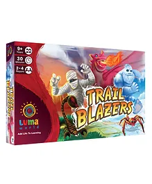 LUMA WORLD Trail Blazers A Memory & Strategy Board Game - Multicolor 