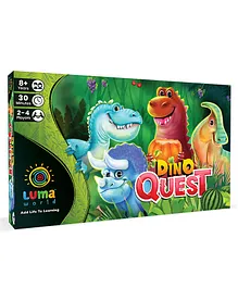 LUMA WORLD Dino Quest STEM Educational Brain Game - Multicolor 
