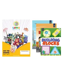 LUMA WORLD Ace The Shapes Books Pack of 3 - English 