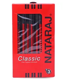 Nataraj Classic Ball Pen 20 Pieces - Red 