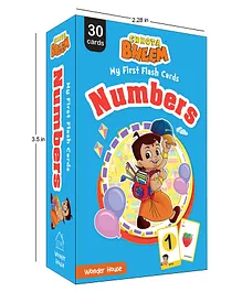 Wonder House Books Chhota Bheem Numbers Flash Cards Multicolor - 30 Cards