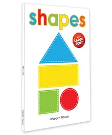 Shapes Early Learning Board Book - English