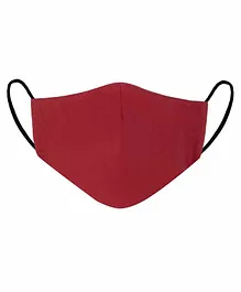 VEA 5 Layered Filtration Cotton Reusable Face Mask - Maroon