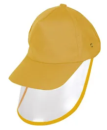 COCOON ORGANICS Face Shield With Attached Cap - Yellow