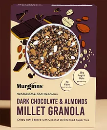 Murginns Dark Chocolate & Alomond Millet Gronola - 350 gm