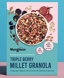 Murginns Triple Berry Millet Gronola - 350 gm
