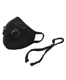 Advind Healthcare Military Grade N99 Mask With Two Valves Medium - Black