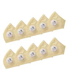 Advind Healthcare Smog Guard N95 Mask With One Valve Small Pack of 10 - Beige