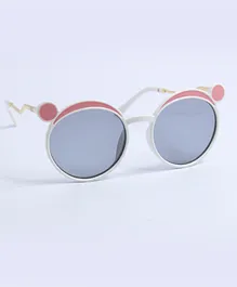 KIDSUN Oval Sunglasses - White