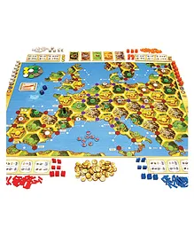 Sanjary Catan Histories Merchants of Europe Board Game - Multicolor