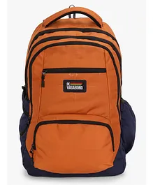 De Vagabond Polyester Backpack  Orange -  20 Inches