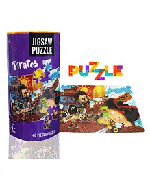 Muren Pirates Jigsaw Puzzles Multicolour - 40 Pieces