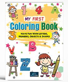 My First Colouring Book - English