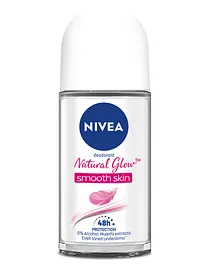 Nivea Natural Glow Smooth Skin Roll On Bottle - 50 ml