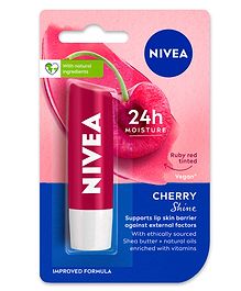 Nivea Lip Care Fruity Shine Cherry -  4.8 gm