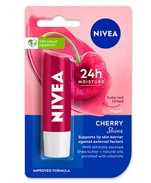 Nivea Lip Care Fruity Shine Cherry -  4.8 gm