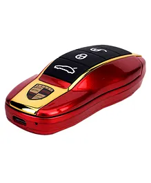 Blackzone Neo 911 Basic Car Design Dual Sim Mobile Phone - Red 