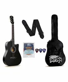 Intern INT-38C Acoustic Guitar Kit - Black