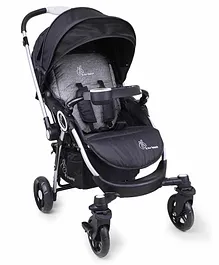 R for Rabbit Chocolate Ride Baby Stroller with Reversible Handle - Black