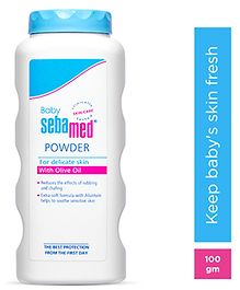 Baby Sebamed Powder| Olive Oil, Allantoin|Keeps newborn's skin fresh|absorbs sweat|100 gm