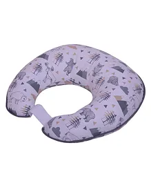 Bacati Woodlands Printed Muslin Nursing Pillow - Multicolor