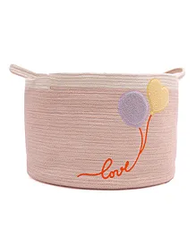 Mi Arcus Showering Love Rope Storage Basket Small - Brown