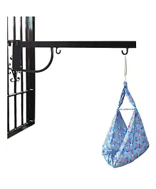 NHR Window Cradle Metal Hanger - Black