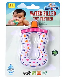 Toes2Nose Milkyway Shape Water Filled Toy Teether - White
