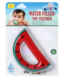 Toes2Nose Watermelon Shape Water Filled Toy Teether - Multicolour