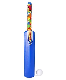 Nippon Cricket Bat and Ball - Blue 