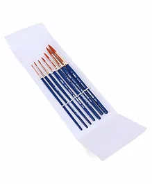 Artline Synthetic Hair Round Paint Brush Pack Of 7 - Blue