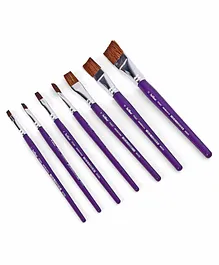 Artline Paint Brushes Pack of 7 - Purple