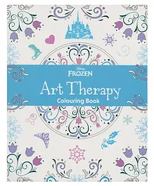 Frozen Art Therapy Colouring Book - English