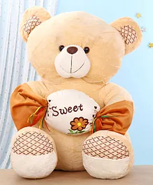 Stuffysoft Soft Toy Teddy Bear  Brown - Height 58 cm