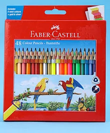 Faber Castell Colour Pencils Set of 48 - Multicolour