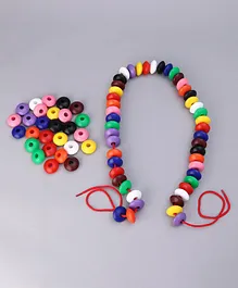 Mindz Beads Circle Lacing Toy Large - Multicolour 