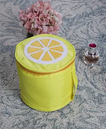 My Gift Booth Lime Design Travel Pouch - Yellow 