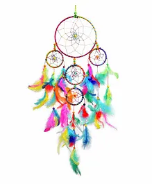 Asian Hobby Crafts Dream Catcher Wall Hanging - Multicolour