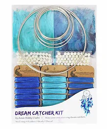 Asian Hobby Crafts DIY Dream Catcher Kit - Blue 